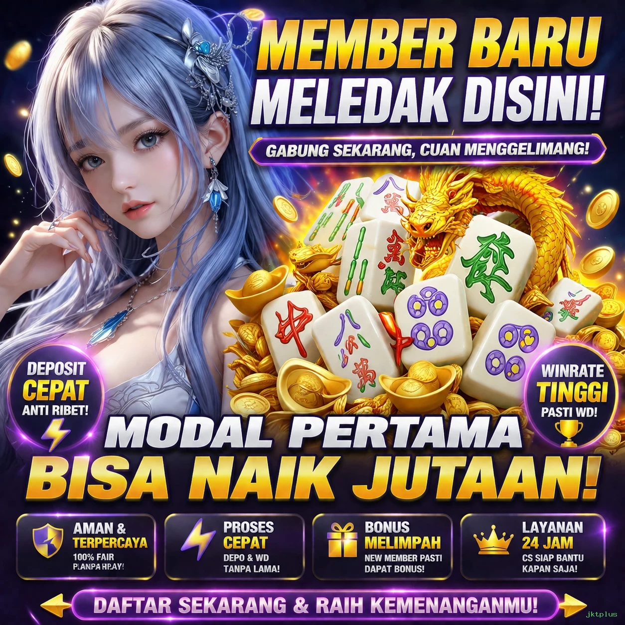 jktplus Bonus Menarik
